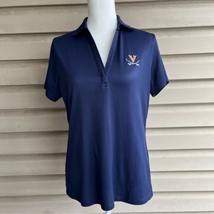 •Port Authority• Women's Short Sleeve UVA Team Polo - Size Large